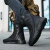 Fitness schoenen sport wandelparen hoge vat militaire laarzen heren en dames buiten lange boo