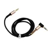 سعة 3.5 ملم جاك Aux Aux Audio Cable Jack 3.5 مم من الذكور إلى كابل Aux Aux من الذك