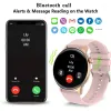 Watches 2024 Bluetooth Call Ladies Smart Watch Men AMOLED 466*466 HD SCREE ALLTID DISNINGAR WATCHES Custom Dial NFC Smartwatch för Xiaomi