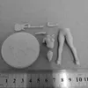 Аниме манга музыка полная смола фигура девушка 1/24 шкала 75 мм сборка миниатюр модель модель модель Необеспеченные Неокрашенные Игрушки AMA