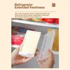 Bouteilles de rangement Plat de beurre avec couvercle Boîte de préservation du fromage de cuisine Scellon pour le réfrigérateur Accessoire des ménages
