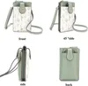 Bag Scofy Fashion Floral Printing PU Leather Phone Case Mobile Crossbody Borse per donne Piccole spalle e borse
