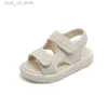 Sandalias Summer Kids Zapatos para niñas Sandalias Fashion Boys Beach Beach Sneakers para niños pequeños T240415