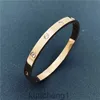 Kaga Fashion Clip Ten Diamond Titanium Steel Bracelet Japanese Korean Couple Stainless Steel Bracelet Valentines Day Bracelet