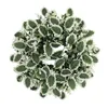 Decorative Flowers Fall Wreath Outdoor Holiday Ornaments Garland Decor Home Decoration Large Green Leaf For Porch Farmhouse Party Patio Wall