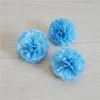 Fiori decorativi 100pcs 13 colori 5 cm Calcoi di garofano di seta artificiale per nozze fai -da -te Mathe's Day Hat HACK CHEATH ACCESSORI