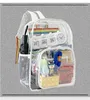 Ryggsäck 40 Silk Transparent PVC Bag Student School