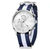 MENS Titta på Baogela Canvas Belt Multi Function Waterproof Watch Men's Designer Fashion Quartz Watch Men's Watch Write Watch 176