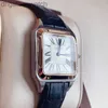 Original Carter Designer Wristwatch Series 18K Rose Gold Quartz Movement Watch for Business Designer Wrist Watch for Men