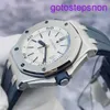 Cauvre AP Wrist Watch Royal Oak Series offshore 15710ST WHITE CABLE 1/4 BLUE PRÉCISION ACTE