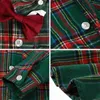 Clothing Sets Baby Christmas Outfit Boy Kids Gentleman Formal Suit Toddler Suspenders Clothing Set Infant Party Dress Shirt T240415