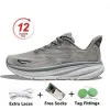 2024 Hokka Shoes Hokkas Shoes One Bondi 8 кроссовки женская платформа кроссовки Clifton 9 мужчин Blakc White Harbour Runnners Mens Trainers 36-45