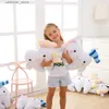 Stuffed Plush Animals Childrens Teaching Plush Toys Doll Brushing Model with Toothbrush for Kids Learning Brushing Educational PracticeTool L47