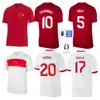 Turkiye Soccer Trikot 2024 Euro Cup Türkei Nationalmannschaft Home Away Demiral Kokcu Yildiz Enes Calhanoglu Fußballhemd Kinder Kit Kit