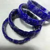 Natural Lapis Lazuli Stone Armband Natural Gemstone Jewelry Bangle for Woman for Man Wholesale 240402