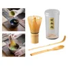 SET TEDE SET TEATURE IN LEGNO MATCHA MATCHA SCHIETTO INFORMATIVO NON TOTTICA RESISTENTE GIANNO TEA SET TECA Giapponese tradizionale