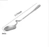 Coffee Scoops 100 Pcs Creative Special Modelling Tea Spoons Chinese Stainless Steel Suspensible Long Handled Kitchen Tool