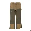 Jeans maschile maschile inchiostro dipinto dipinto a micro elastico pantaloni di disboscamento funzionano larghi y2k i pantaloni da carico a oversize casual drop deli dhrn4
