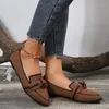 Casual schoenen damesveer puntige teen plat met niet-slip ademende gaas comfortabel voor vrouwen zapatos para mujeres