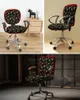 Couvre-chaise Vintage Plant Fruit Cherry Elastic Failchair Computer Hover Stretch Rovible Office Office Slipver Split Siège