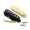 Cavi Fleor 1 Set set Alnico 5 Pickup per chitarra Single Coil Neck+Middle+Bridge Position Black/White/White PER SCEGLIERE