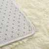 Badmattor 1 st slipsfärgning plysch mjuka mattor matta vardagsrum säng stora mattor sovrum golvmattdekor yta