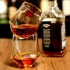 Şarap bardakları 2 350ml Yaratıcı El yapımı üflemeli çokgen viski camı bar evi günlük su karışık içme