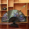 Dekoracyjne figurki 1PCS Vintage Folding Fan Chiński japoński w stylu Japończyny Classical Thaneczny Wystrój imprezowy wystrój imprezowy
