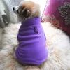 Ropa de vestimenta de perros con ropa de invierno ropa de cachorro cálido ropa de suéter de vellón para perros pequeños chihuahua xs-3xl