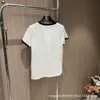 Early Spring Niche Design Color Blocking Collar Flocked Short Sleeved T-shirt Simple Casual Age Reducing Versatility