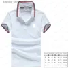 Men's Polos 2023 Mens Stylist Polo Shirts luxury brand mens designer polo T shirt summer fashion breathable short-sleeved lapel casual top L49