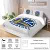 90gsm de cama de poliéster Conjunto de pele quente quente e confortável 1 Down Duvet Cover2 Brophases Basketball Team 240325