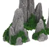 Dekoracje ogrodowe 8pcs Decor mikro krajobraz zewnętrzny mini ornament rockery