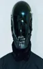 Cyber Punk Cosplay Bloodsport DC Skull Mask met LED Light Music Festival en Rock Scene Props Fit Forhaldeen en Party 2204118696909
