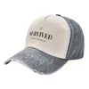 Ball Caps I Survived Astra-zeneca Baseball Cap Christmas Hat Dad Big Size In Women's Hats Men's