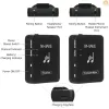 Cables MVAVE WP10 2.4GHz Wireless Earphone Monitor Guitar Transmitter Receiver Transmission System with Rechargeable Battery Bass