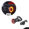 Bike Lights Waterproof Cycling Bicycle Taillight Brake Sensing Usb Charging Cob Highlight Lamp Bead Accessories Drop Delivery Sports O Dhyfb