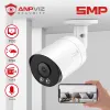 System ANPVIZ 5MP BULLET POE IP CAMERA utomhus säkerhetskamera 30M IR 2,8 mm Hikvision Compatible Audio Motion Alarm IP66 H.265 Danale