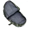 Sac à dos tactique pour hommes camping extérieur grande capacité oxford tissu étanche de voyage de voyage de voyage masculin camouflage de randonnée masculine