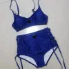 Woman Swimwear Denim Desiger Bikini Swimsuit Beach Tankinis Underwear Sets Outfit For Lady Slim Swimwears Swimsuits Two Pieces Set CXG2404153-12