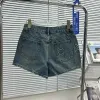 Frauen Jeans Designer Shorts Damen Mode Sommerbrief Spleiß gedruckt Denim Shorts Casual Jeans eine Farbe