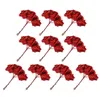 Decorative Flowers Simulation Wedding Flower Bouquet Decoration Home Floral For Birthday Party Supplies 50pcs