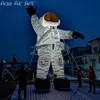 26ft high LED Light Inflatable Astronaut Figure Lighting Spaceman with Remote Controls for Party Decoration/Outdoor Display or Event