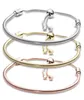 Nieuwe populaire 925 Sterling Silver Fashion Charm Originele lijn Botarmband Verstelbare mannen en vrouwen Basis Bracelet Diy Sieraden Making7265998