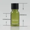 Bottiglie di stoccaggio svuota rotonda bottiglia di imballaggio cosmetico di lusso da 10 ml di olio essenziale di olio d'oliva spray