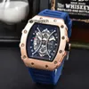 Montres pour les hommes Datejuste Rchardmill Milles Broadcast Barrel Barrel Bright Shell Watch Popular for Men and Women