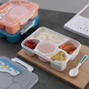 Bento Boxes Portable Microwave Lunch Box Fruit Food Container Stora Box Outdoor Picnic Lunchbox Bento Box L49