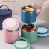 Bento Boxes Soup Thermos Food Jar Insulated Lunch Container Bento Box for Cold Hot Food Flask Stainless Steel Lunch Box With Handle L49