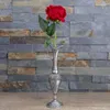 Vases Texture en alliage en alliage zinc Créatif European Retro Dining Table Flower Metal Crafts Home Decoration Ornements