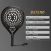 Teloon Tennis Racket Soft Face Carbon Fiber Eva Sports Racquet Outdoors Equipment Padel Defend Man and Women 240401